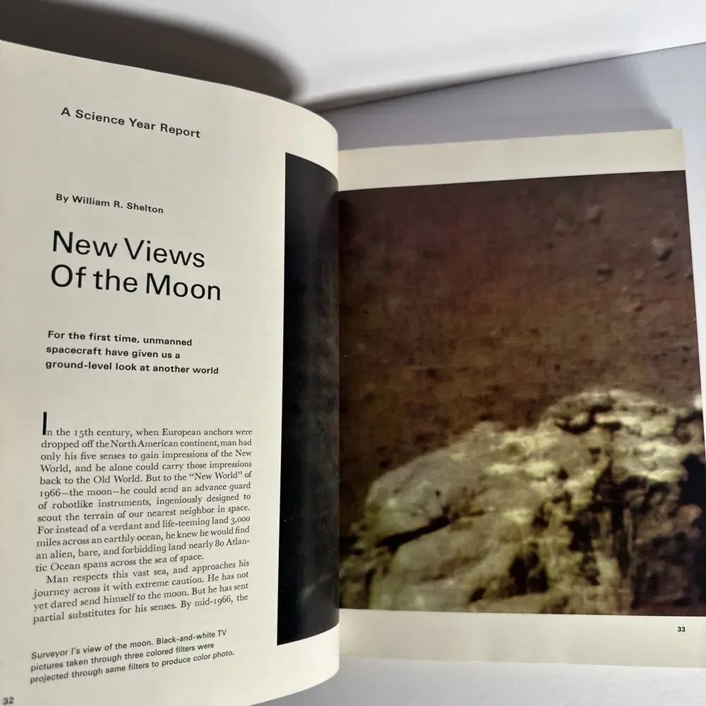 The World Book Science Annual 1966 - Science Year - Encyclopedia Series